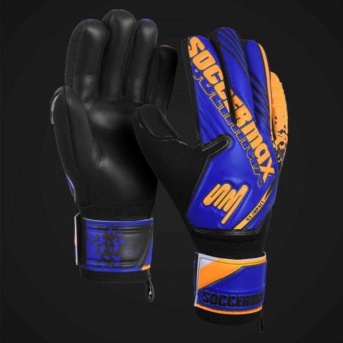 Blue Goalie Gloves