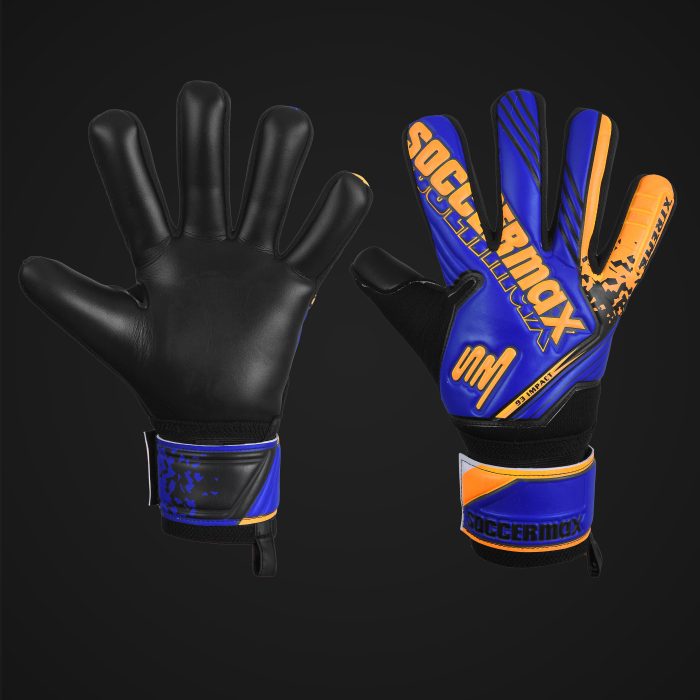 Blue Goalie Gloves